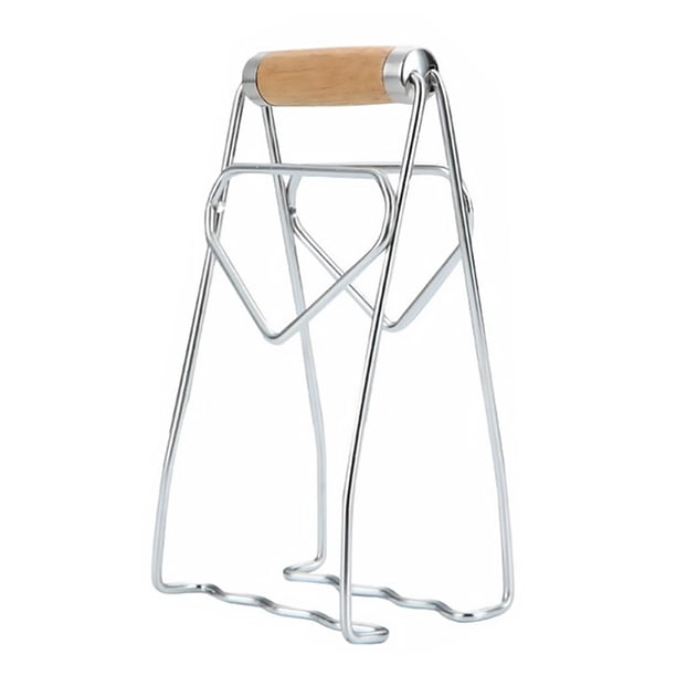 ColoMX 1 pinza de acero inoxidable para platos, pinza para sartenes, pinza aislante térmica, utensilio de cocina