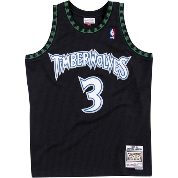 Minnesota timberwolves hotsell black jersey