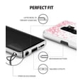 thumbnail image 3 of Ringke Slim (Cherry Blossom) Case Compatible with Samsung Galaxy S9 Plus, Solid Sakura Petal Fashionable Design Cover with Wrist Strap - White, 3 of 10