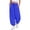 Blue, variant on Women's Balloon Sweatpants Baggy Sweatpants Lantern Trousers Elastic Waist Workout Joggers Cinch Bottom Lounge Barrel Pants Light Gray XXL