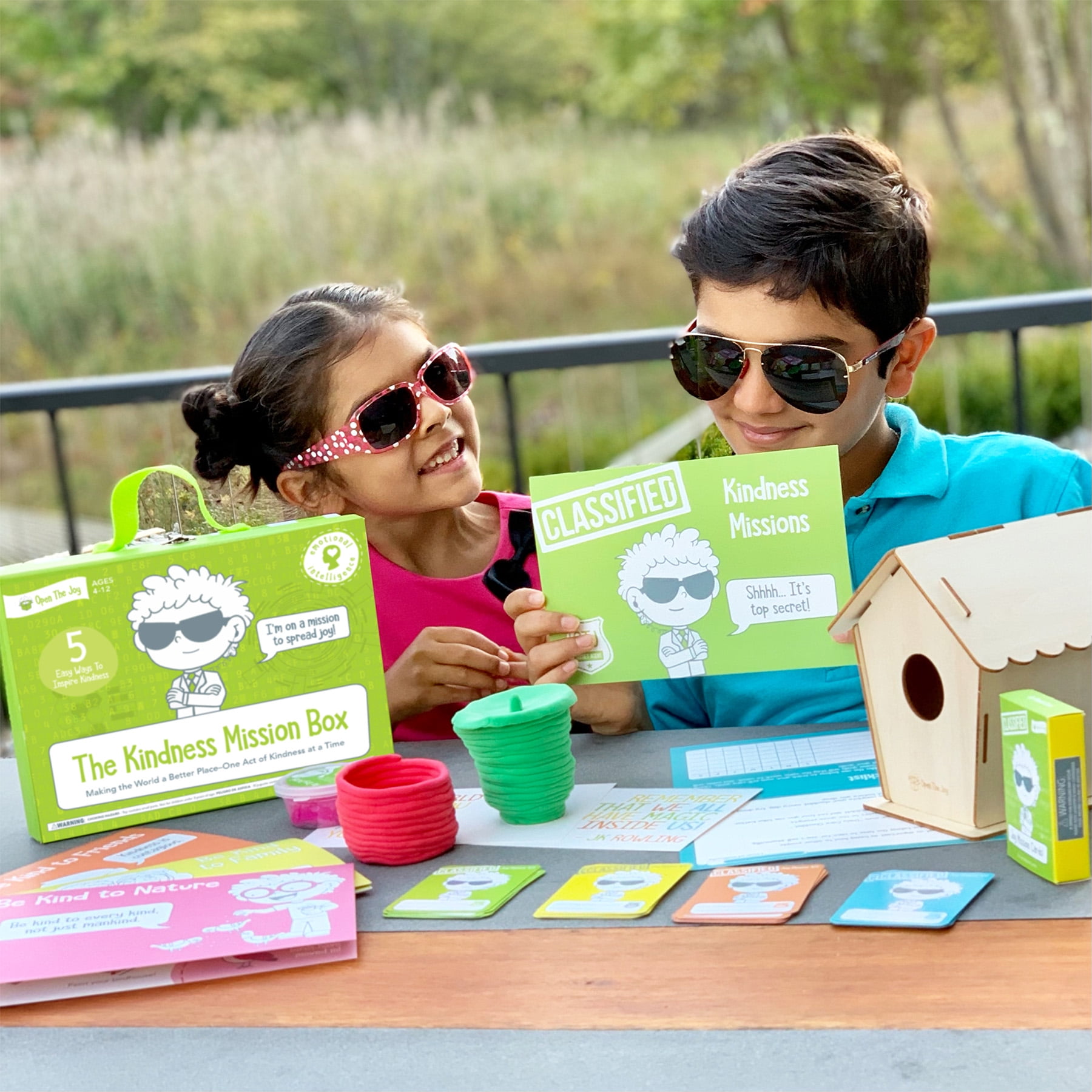 Open the Joy The Kindness Mission Box, Activities for Kids