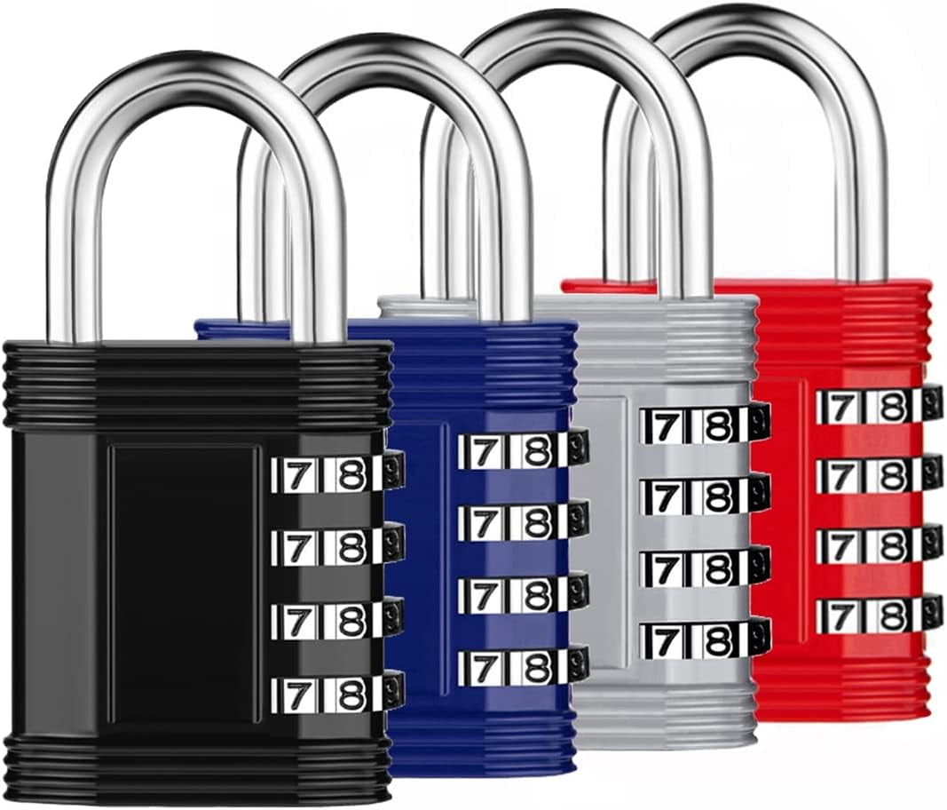 4 Digit Combinations Padlock The Safe Cipher Lock, for Gym Outdoor