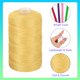 thumbnail image 4 of Cuerda de nylon Uxcell 1.5mm x 218 yardas hilo trenzado cordón para hacer joyas dorado, 4 of 4