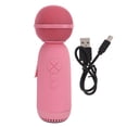 thumbnail image 3 of Karaoke Mic, Lovely Comfortable Grip Bluetooth Microphone Pink For Birthday Party For Children For Home For Outdoor Entertainment, 3 of 8