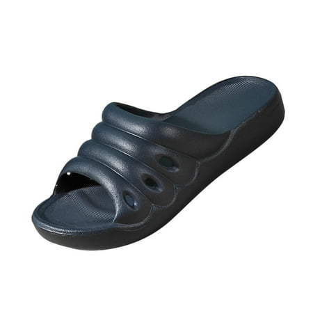 Kureaily Children Bathroom Kids Sole Soft Shoes Girls Drag And Sandals Boys Baby Shoes 4-4.5 Years