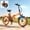 Orange, variant on 20" Foldable Electric Bike Fat Tire for Adults, 48V 13.5Ah 500W, 28MPH 65Mi Max Range E Bike, 5-Speed Riding, Folding Electric Bicycle, Orange