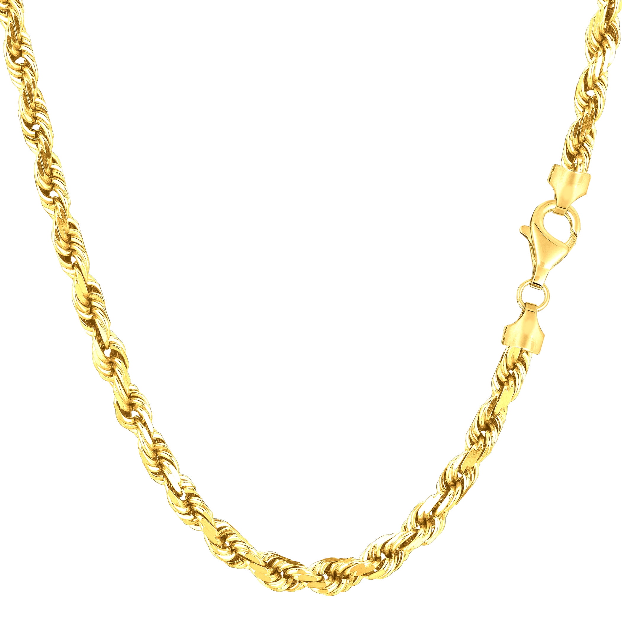 14K Yellow Gold Filled Solid Figaro Chain Bracelet, 4.0 mm, 8.5