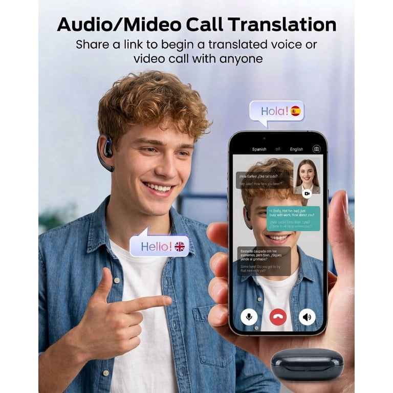 DTIRD AI Translation Earbuds with 164 Languages photo 4