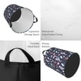 thumbnail image 2 of Susaid Watercolor Marine Animals Print Waterproof Oxford Cloth Storage Circular Laundry Hamper BasketCapacity for Home-Medium, 2 of 6