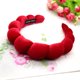 thumbnail image 1 of Banda para el cabello para mujer, talla única, diadema para lavado de cara, accesorios para el cuidado de la piel (rojo) Ygjytge Cuidado Belleza, 1 of 3