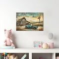 thumbnail image 6 of Farmhouse Wall Art, Vintage Barn and Windmill Picture Canvas Wall Art, Old Truck Canvas Prints, Country Rustic Landscape Picture for Farmhouse Living Room, Bedroom Wall Decor 12x18 Inches, 6 of 6