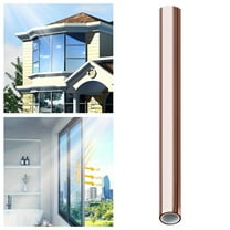 Bxaolu One Way Window Privacy Film, Window Tint for Home, Reflective Window Film Sun Blocking Window Covering Tinting Film, 20 X 79 inch, Rose Gold