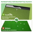 thumbnail image 4 of Alfombra de golf Ponsonbay integrada de 5 x 4 pies con bandeja para bolas y 3 camisetas, 4 of 8