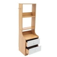 thumbnail image 4 of DENEST End Side Table Tall Nightstand with Drawer Storage Shelf for Bedroom Living Room, 4 of 24