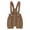 Coffee-1, variant on Otqutp Baby Cute Straps Knit Suspender Romper Cotton Sleeveless Boys Girls Solid Sweater Clothes Baby Shorts Jumpsuit Overalls(Coffee-1,3-6 Months)