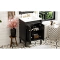 thumbnail image 6 of 24" Black Modern Vanity | Ceramic Sink & Exquisite Handles | Bathroom Upgrade Option, 6 of 7