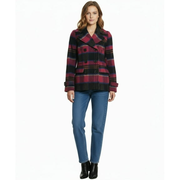 KUT from the Kloth Katherine Double Breasted Peacoat