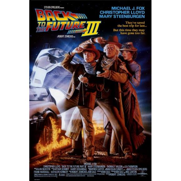 Pop Culture Graphics movgf7410 Back To The Future Part 3 Movie Poster Print, 27 x 40