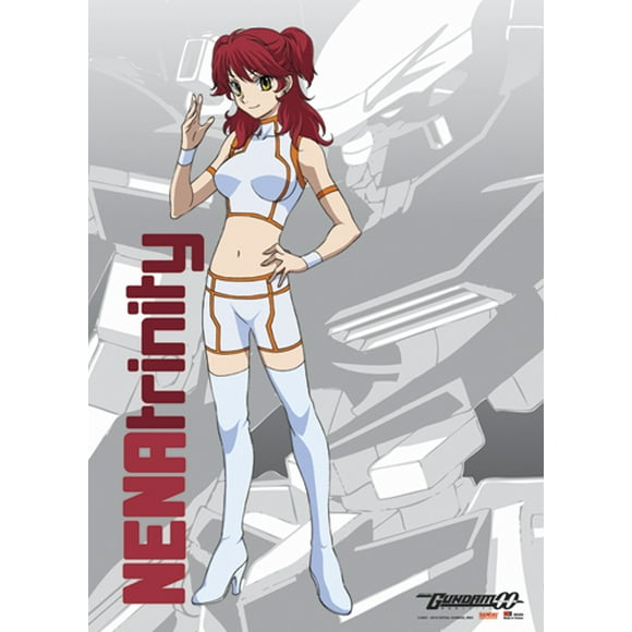 Wall Scroll - Gundam 00 - New Nena Trinity Gifts Toys Anime Licensed Art ge5295