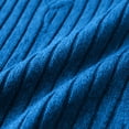 thumbnail image 7 of vdgthytj Womens Plus Size Tops Short Sleeve V-Neck Ribbed Knit Sweater Loose Fitted Summer Casual Tunic with Pocket, 7 of 7