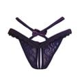 thumbnail image 4 of Bigersell Cotton Womens Underwear Clearance Seamless Underwear High Cut Panty Style P-254 Cotton Boyshort Panties Cotton Thongs Briefs Mid Waist Women's Briefs Purple One Size, 4 of 4