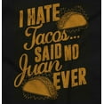 thumbnail image 6 of I Hate Tacos Said No One Ever Pun Unisex Plus Size Hoodie Brisco Brands 3X, 6 of 6