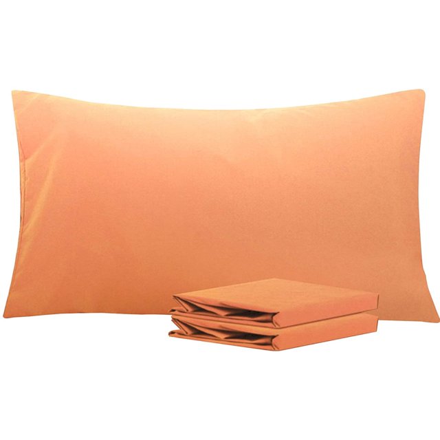 NTBAY Juego de 2 fundas de almohada estándar, 100% microfibra cepillada de 1800 hilos, súper suaves y acogedoras, resistentes a las arrugas, la decoloración y las manchas con cierre de sobre, fundas d
