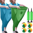 thumbnail image 2 of Sltwyw Granny Pants Yard Game, Ring Toss Game, 1Pc Granny Pants Yard Game for Adults, Granny Pants Outdoor Game Family Reunion Games, Set with 2 Bouncy Balls and 1 Air Pump, 2 of 9