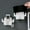 White, variant on LanSuare Mobile Phone Storage Rack, Wall Mounted Organizer, for TV Remote, Aircondition Control, Bedside Charging, Suitable for Living Room, Bedroom