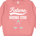 thumbnail image 3 of Inktastic Hockey Star Future Toddler Sweatshirt, 3 of 4