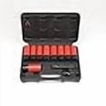 thumbnail image 2 of (Set of 11) SAE & Metric Scratch Free 1/2 in. Drive Super High Torque Lug Nut Impact Socket Set, 2 of 2