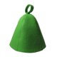 thumbnail image 4 of Protección contra la cabeza del sombrero de sauna Capa de sauna para bañarse Spa Baño de baño Men Verde, 4 of 9
