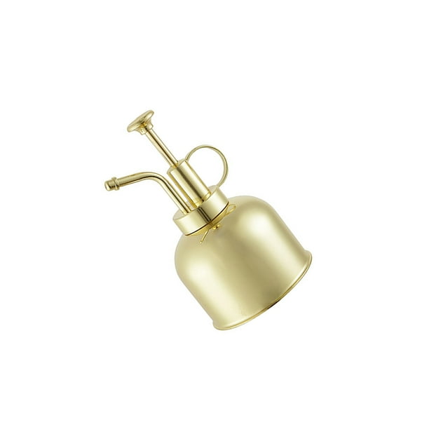 Pulverizador de acero inoxidable Ounissouiy Mini portátil anticorrosivo riego jardinería herramienta Accesorios Jardín y Patio Oro