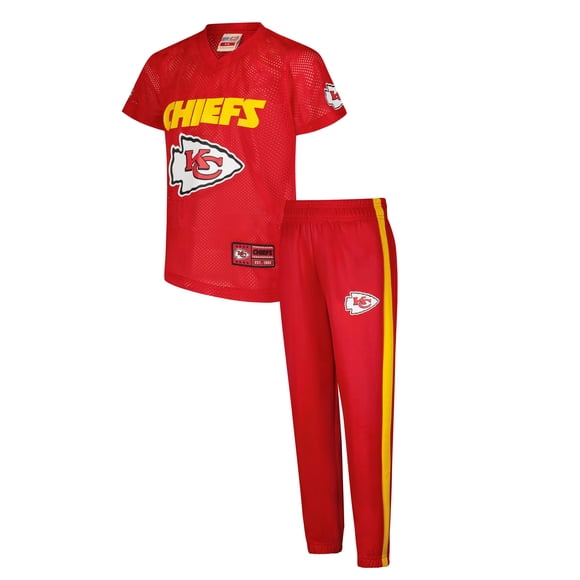 Conjunto de Uniforme Juvenil Ultra Game NFL Kansas City Chiefs 4