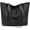 Black, variant on Large Capacity Tote Bags for Women's PU Leather Big Purses Soft Handbags Ladies Shoulder Bag