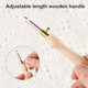 thumbnail image 2 of Punch Needle Kit, Adjustable Wooden Punch Needle Set Punch Needle Starter Kit for Kids Adults Beginner, 2 of 5