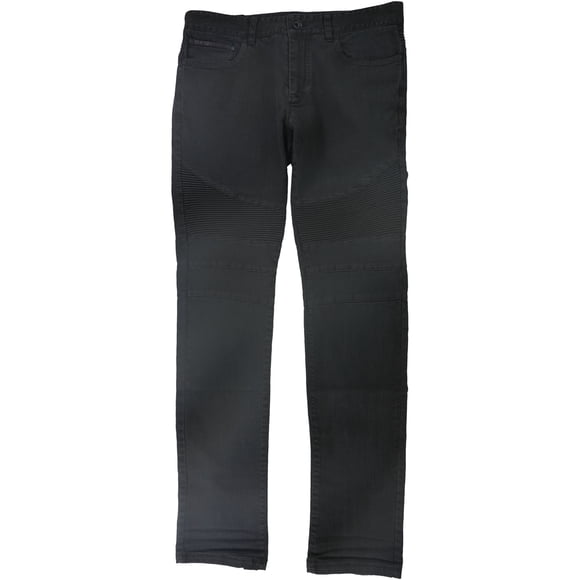 Rogue State Mens Textured Straight Leg Jeans black 32x32