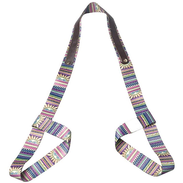 Correa para esterilla de Yoga, cinturón elástico impreso para Fitness, correa para portador de esterilla de Yoga YUNYI BRAND Deportes