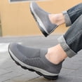 thumbnail image 3 of Men's Lightweight Athletic Sneakers Slip on Shoes Distance Running Shoes, 3 of 5