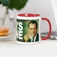 thumbnail image 4 of CafePress - Nixons The One Mug - 11 oz Ceramic Mug - Novelty Coffee Tea Cup, 4 of 6