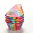 thumbnail image 1 of MERRYHAPY 1 Set Small Dessert Cups Round Multi Paper for Birthday Treats, 1 of 4