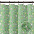 thumbnail image 4 of S4Sassy Green Tortoise & Mermaid Ocean Bathroom Decor Shower Waterproof Curtain Drapes Resistant-60 x 70 Inch, 4 of 6