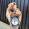 thumbnail image 5 of 1Pc Mini Alarm Clock Keychain Creative Car Ornament-Bag Pendant Ornament Couple Key Chain Small-Gift Home Decoration Clocks, 5 of 8