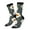 3 Black, variant on Cute Poached Eggs Crew Socks for Men & Women, Breathable Casual Athletic Ankle Socks