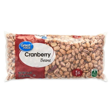Great Value Cranberry Beans, 1 lb