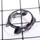 thumbnail image 5 of Carcasa de reloj galvanizada, carcasa protectora, compatible con el reloj inteligente Garmin Forerunner 245 Music (negro)., 5 of 8