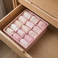 thumbnail image 4 of Closet Drawer Organizer And Storage Box With Dividers For Underwear Socks And Lingerie Foldable Wardrobe Organizer For Bedroom And Dresser Organization Solution, 1Pack F, 4 of 7
