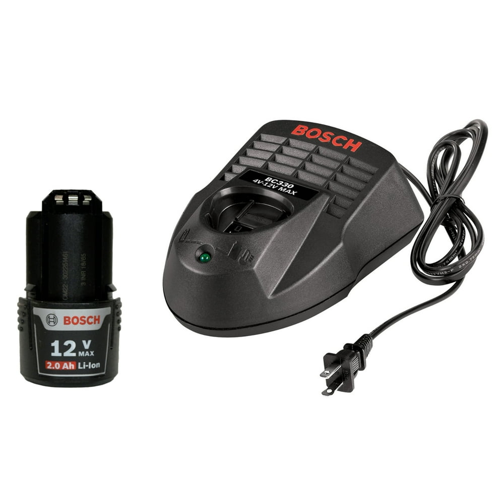 Bosch BC330 12V Max Charger and BAT414 12V Lithium-Ion Battery