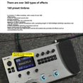 thumbnail image 3 of Procesador Multiefectos de Guitarra -300, Modelado Neuronal ANN, 120 A, Batería de 10 H, Looper de 300 S y 128 Baterías MIDI DAW para Guitarra y Bajo., 3 of 9