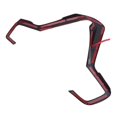 thumbnail image 1 of Car Red Steering Wheel Button Panel Cover Trim for 2011-2017 Decoration Accessories, 1 of 5